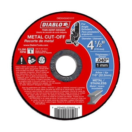 Diablo 412x040x78 MTL Disc DBD045040101F